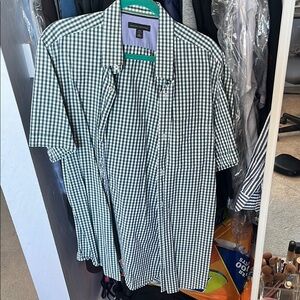 Nordstrom Black and White Casual Button Down Shirt